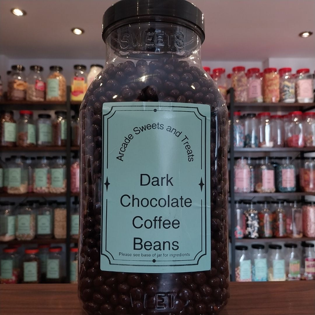 Dark Chocolate Coffee Beans