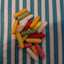 Liquorice Comfits - Liquorice pieces with colourful sugar coating