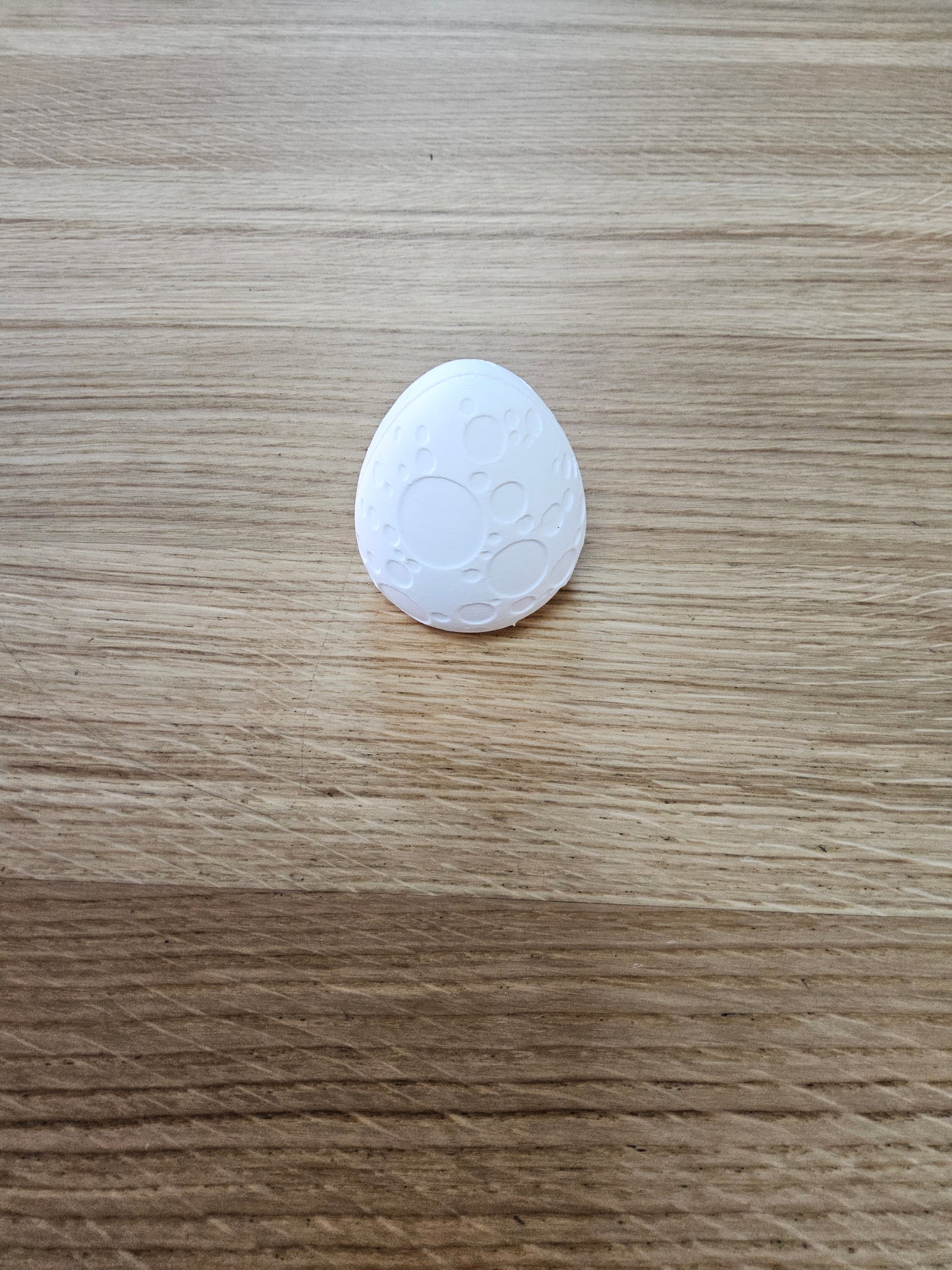 3d Printed Dinosaur Egg with a Stegosaurus inside