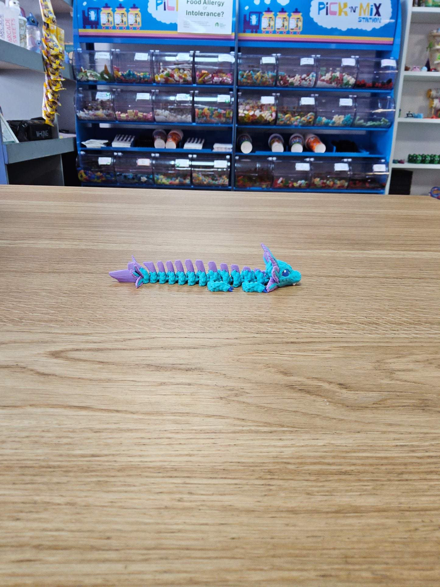 3D Printed Axolotl Dragon