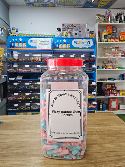 Fizzy Bubblegum bottles