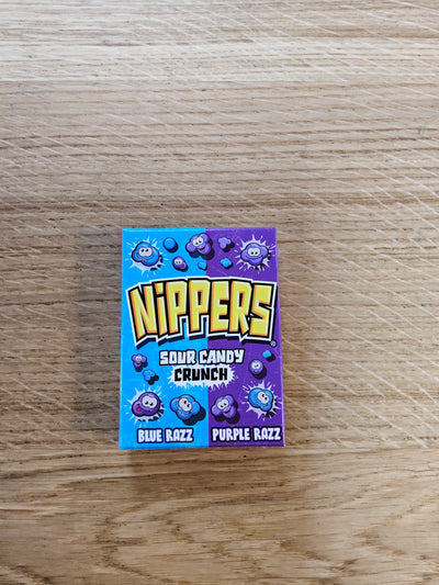 Nippers Blue Razz and Purple Razz (50g)