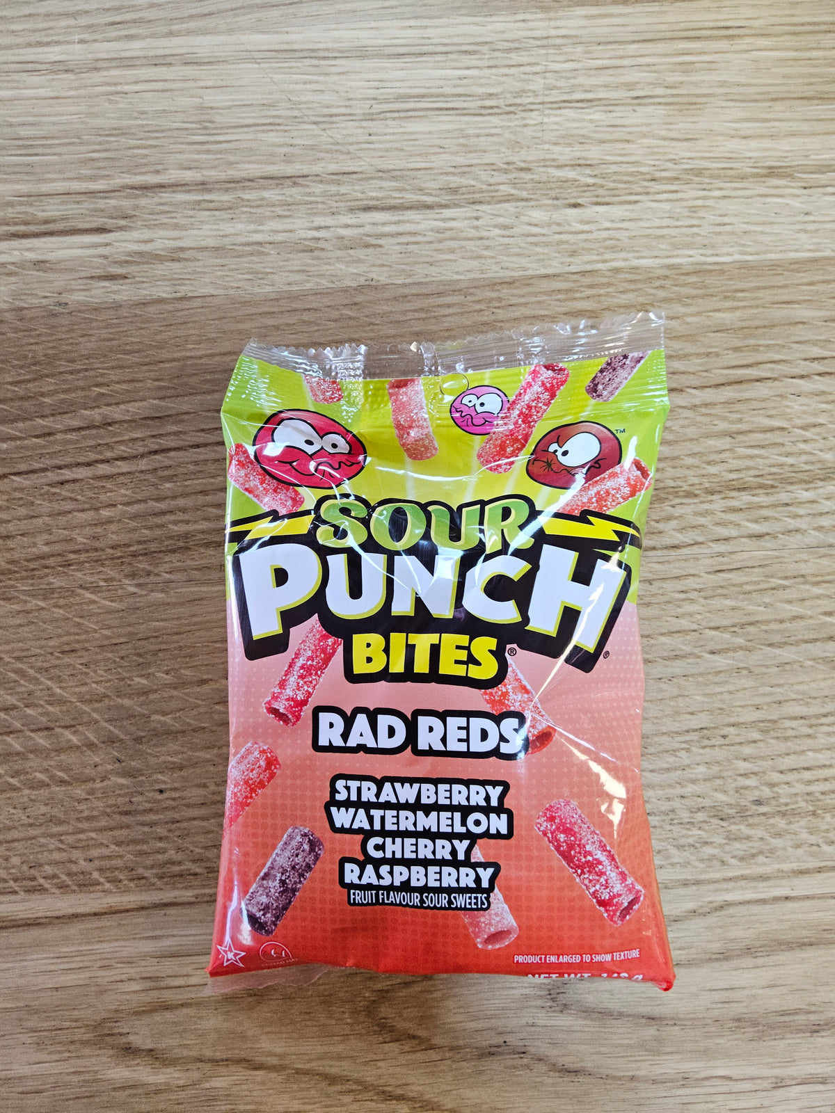Sweets In Reds Sour Punch Bites - Rad Reds – Arcade Sweets & Treats