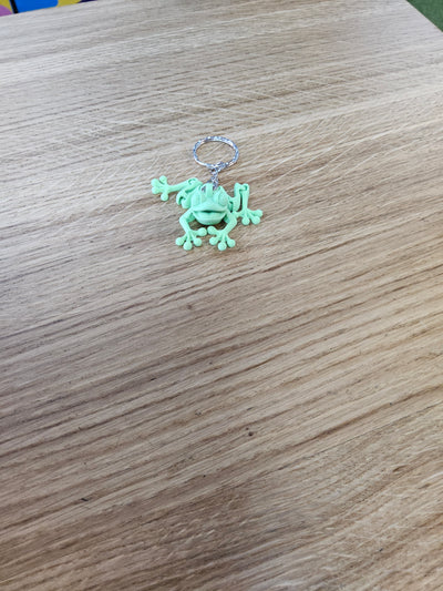 3D Printed Frog keychain