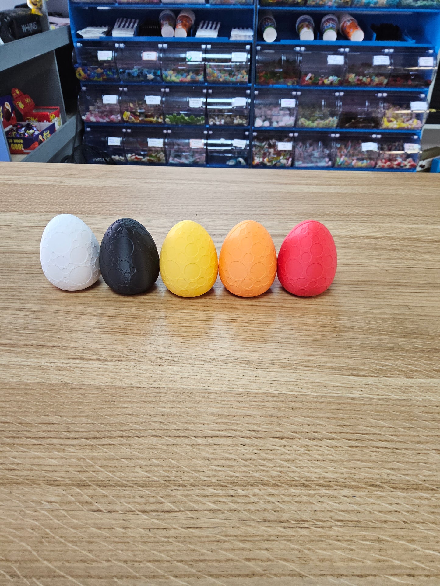 3D Printed Dinosaur Egg with a small Pterodactylus inside