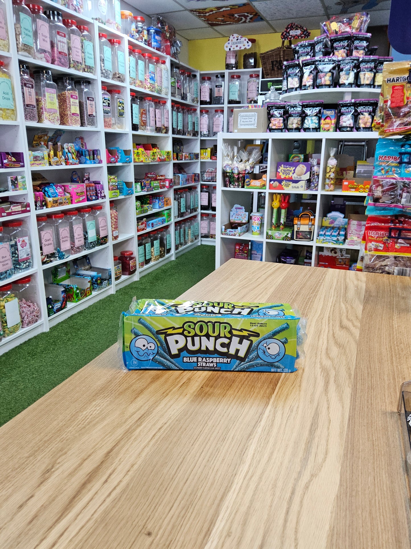 Sour Punch -Blue Raspberry (128g)
